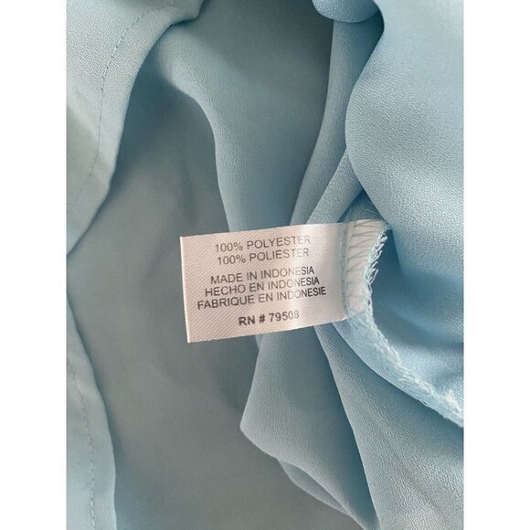 Violet & Claire Blue Loose Tunic Top Size Small Women's - Picture 9 of 9